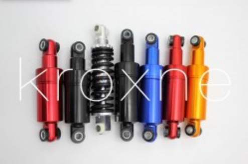 Custom colored spring shock absorbers