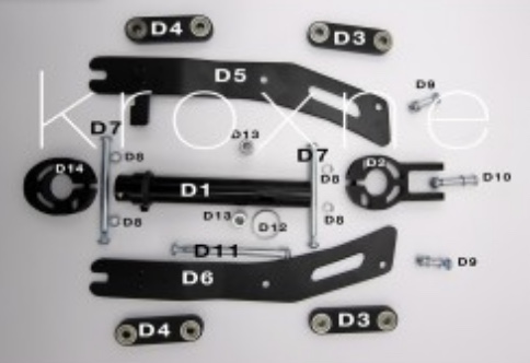 Spare parts for Monorim suspension