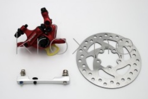 Brake set xtech red for Xiaomi