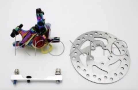 Brake set xtech chrome for Xiaomi